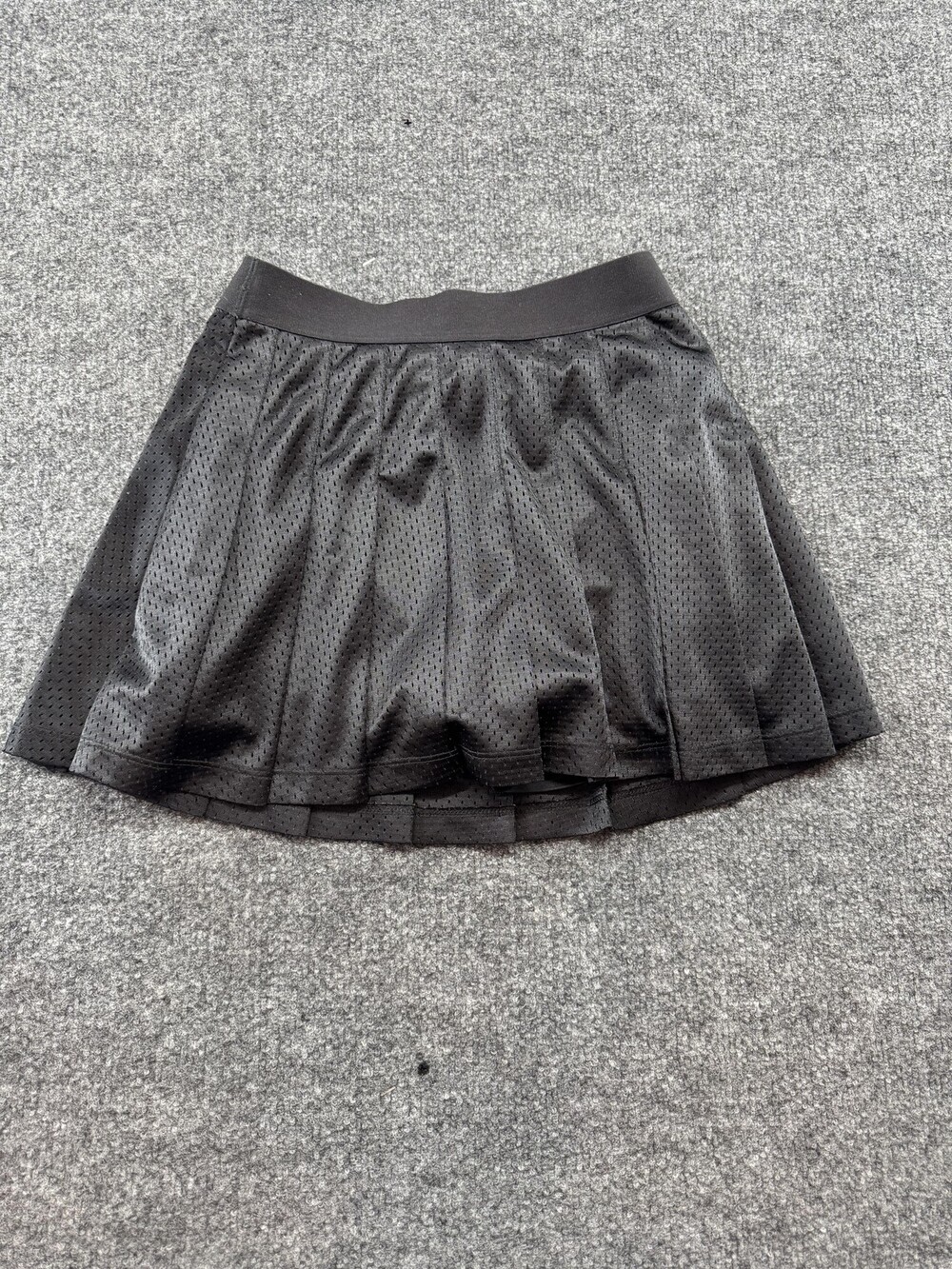 PINK Victoria's Secret Skort Womens XS Black Mesh Athletic Lined Shorts Tennis